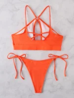 Bademode Frauen Push Up Monokini Brasilianische Bademode Padded Micro Bikini Niedrigen Taille Extreme Sexy Faden – Bild 5