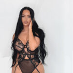 Frauen Sexy Exotischer Spitzen-Body Schwarz - Verführerisches Intimes Dessous – Bild 6