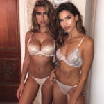 Sparkle Kette Push Up BH Und Panty Set Frauen Strass Vertrauten Dessous Set Unterwäsche Bralette Sexy Kurze Set – Bild 5