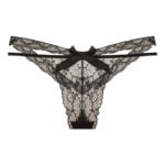 Frauen Sexy Dessous G String Spitze Höschen Unterwäsche Femal Low-taille T-back Tanga Transparent Versuchung Knickers intime – Bild 5