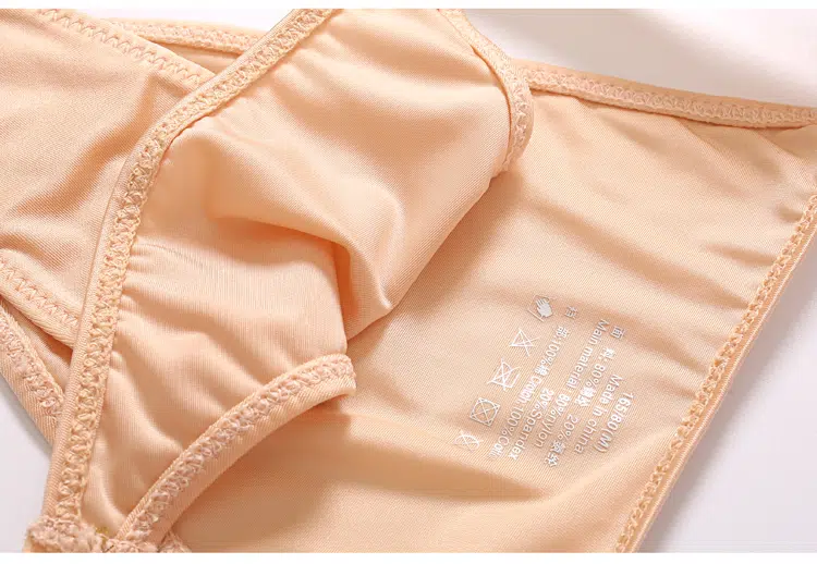 Diskrete graue Damenunterwäsche Damen-Briefs in Grau