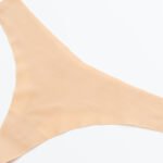 Frauen Nahtlose Höschen Seide Sexy Thongs Weibliche Unterwäsche Low-Rise Thong Einfarbig Pantys Vertrauten Dessous – Bild 4