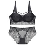 Sexy Lace Floral Sammeln Unterwäsche Bügel Push-Up BH Sets Für Dame – Bild 5