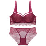 Sexy Lace Floral Sammeln Unterwäsche Bügel Push-Up BH Sets Für Dame – Bild 6