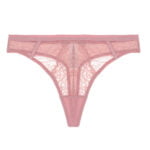 Sexy Floral Spitze Low-rise Thongs Atmungsaktive Unterwäsche S M L XL Schwarz Und Großen Roten Höschen – Bild 2