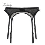 Sexy Garn Transparent Feste Unterwäsche S M L XL XXL Schwarz/Weiß/Wein Red Garter Gürtel