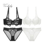 Sexy Tiefe V Plus Größe Dessous -dünne A/B/C/D Cup 2 BH sets/Lot