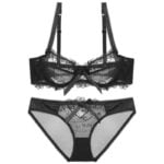 Sexy Tiefe V Plus Größe Dessous -dünne A/B/C/D Cup 2 BH sets/Lot – Bild 6