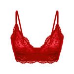 Sexy Unterwäsche Dünne Cup Spitze BH Frauen BHs Gelb Rot Farbe – Bild 8