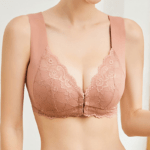 Tägliche Vor Schließung BH Spitze Unterwäsche Keine Stahl Ring Nahtlose Weste Schöne Zurück Damen BH – Bild 2