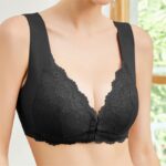 Tägliche Vor Schließung BH Spitze Unterwäsche Keine Stahl Ring Nahtlose Weste Schöne Zurück Damen BH – Bild 5