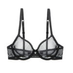 Transparent Unterwäsche Solid Spitze Durchsichtig Intimatesplus größe 2 BH Sets/Lot – Bild 6