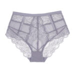 frauen sexy high-rise lace briefs hohl unterwäsche hohe elastizität komfortable höschen – Bild 4