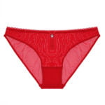 sexy garn bogen diamant transparent unterwäsche low-rise briefs solide S-XXL höschen 3 teile/lose – Bild 4