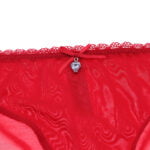 sexy garn bogen diamant transparent unterwäsche low-rise briefs solide S-XXL höschen 3 teile/lose – Bild 6