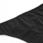 sexy low-rise thongs komfortable spitze low-taille unterwäsche S M L XL XXL schwarz höschen – Bild 6
