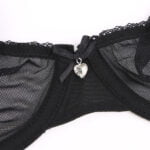 sexy ungefüttert bügel bh set 4 stücke bh + strumpfband + high-taille höschen + strümpfe plus größe für damen – Bild 4