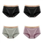 Sexy frauen Höschen Unterwäsche Nahtlose Sport Slip Mittlere Taille Weibliche Mode Panty Komfort Dame Dessous – Bild 6