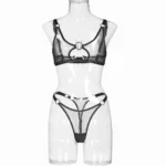 Transparente Reizwäsche Dessous Damen – Verführerisches Spitzen Set – Bild 16