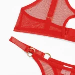 Transparente Reizwäsche Dessous Damen – Verführerisches Spitzen Set – Bild 21