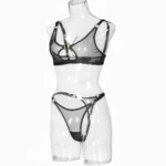 Transparente Reizwäsche Dessous Damen – Verführerisches Spitzen Set – Bild 17