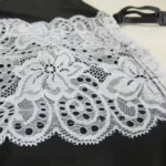 Spitzenkleid Dessous G-String Nachtwäsche schwarz rot transparent – Bild 5