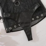 Latex Clubkleid Punk Damen Outfit – Bild 15