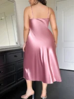 Damen Nachthemd Übergröße Schlafkleid Kurzarm Sommer Pyjama Hauskleid Freizeit – Bild 5